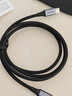 綠聯(lián)（UGREEN）雙頭Type-C數據線(xiàn)PD60W快充c to c車(chē)載充電線(xiàn)Carplay適用蘋(píng)果iPhone17/16/15/iPad平板筆記本華為 【100w】Type-C鋁殼編織-灰 1米 曬單實(shí)拍圖