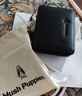 暇步士（Hush Puppies）卡包男名片夾超大容量皮套多卡位證件套防盜刷生日禮物 曬單實(shí)拍圖