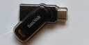 閃迪（SanDisk）128GB Type-C USB3.2 手機U盤(pán)DDC3黑色 讀速高達400MB/s 自動(dòng)備份 手機電腦兩用  曬單實(shí)拍圖