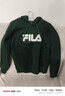 FILA 斐樂情侶款男女連帽衛(wèi)衣2025冬季新款休閑寬松加絨保暖長袖上衣 【加絨款】曠野綠-GN S 165/88A/S 曬單實拍圖