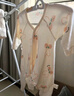 婧麒（JOYNCLEON）嬰兒衣服夏裝連體衣純棉春夏寶寶爬服內(nèi)衣新生兒哈衣長袖超萌 愛心草莓 59cm 曬單實拍圖