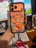 CASETIFY 黃油小熊 x CASETiFY聯(lián)名 黃油小熊貼紙 適用于iPhone17/16/15 Air/Pro/Max蘋(píng)果手機(jī)殼 透明黑框Magsafe iPhone 17 Pro Max 曬單實(shí)拍圖
