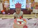 全品屋 三麗鷗主題電視投屏生日場(chǎng)景布置裝飾庫洛米女孩周歲派對氣球 三麗鷗主題粉紫色系投屏套餐 曬單實(shí)拍圖