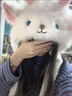 JIOESC小羊帽子冬季女耳朵會(huì )動(dòng)的帽子頭套卡通可愛(ài)毛絨帽加厚保暖雷鋒帽 奶萌心動(dòng)小羊【雪白色】冬日甜妹 顯臉小 （帽圍：56-58cm） 曬單實(shí)拍圖
