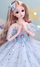 爾苗芭巴娃娃玩具女孩艾愛(ài)莎公主智能對話(huà)換裝洋娃娃兒童生日禮物 60cm-艾莎公主-對話(huà)版 曬單實(shí)拍圖