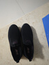 鮟鱇 春秋老北京布鞋透氣媽媽鞋一腳蹬休閑女運動(dòng)鞋AK67807 黑色 38  曬單實(shí)拍圖