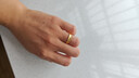 周生生黃金戒指守護 足金可作對戒 男女情侶結婚78206R計價(jià)09圈3.55克 曬單實(shí)拍圖
