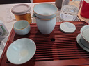 青澹青澹窯汝瓷手工公道杯天青色陶瓷泡茶器養金線(xiàn)布施茶海 布施茶海（小號） 曬單實(shí)拍圖