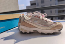 斯凱奇（Skechers）奶茶熊休閑運動鞋女子時尚厚底老爹鞋熊貓鞋增高 自然色/NAT 37 曬單實拍圖