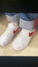 耐克幼童輕便易穿脫運動(dòng)鞋冬男女童板鞋NIKE COURT LEGACY DA5381 132白/隊紅/橡皮黃 33.5 曬單實(shí)拍圖