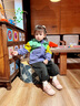 kids.ing可迪星女寶寶棉鞋2025冬季新款小童兒童加絨防滑學(xué)步童鞋 粉色 愛(ài)心萌可 25 適合腳長(cháng) 14.1-14.7cm 曬單實(shí)拍圖