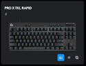 羅技（G）PRO X TKL RAPID/GPW RT快銀磁軸電競鍵盤(pán) FPS/無(wú)畏契約 RT快速觸發(fā) (黑色）情人節禮物  曬單實(shí)拍圖