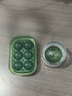 奧美優(yōu)（AOmeiyou）冰格模具冰箱自制冰格冰球 食品級硅膠制冰模具冰球牛油果綠6格 曬單實(shí)拍圖