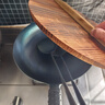 哥思頓章丘炒鍋熟鐵正宗無(wú)涂層燃氣灶家用鐵鍋魚(yú)鱗款34cm 曬單實(shí)拍圖
