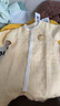 巴拉巴拉童裝嬰兒服包屁衣新生兒連體衣2025新款冬裝衣服夾棉保暖舒適爬服 黃底熊31402 73cm 曬單實(shí)拍圖