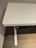 韋露姿W1實(shí)木電動(dòng)升降桌子臺式電腦桌臥室家工作臺辦公桌學(xué)習書(shū)桌電競桌 【5CM實(shí)木】白色-三節雙電機 160x60【免費送裝*烤漆工藝】 曬單實(shí)拍圖