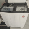 YANGZI揚(yáng)子集團(tuán)洗衣機(jī)半自動老式家用雙桶大容量雙缸洗衣機(jī)藍(lán)光 洗脫雙筒小型波輪 30KG【洗20+10脫|洗脫分離|玻璃面板】 曬單實拍圖