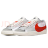 耐克NIKE男休閑鞋經(jīng)典BLAZER LOW '77新年紅運動(dòng)鞋DQ8769-100灰白44 曬單實(shí)拍圖
