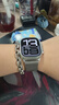 Apple/蘋(píng)果 Watch Ultra 3 智能手表GPS+蜂窩款49毫米原色鈦金屬表殼淺藍色高山回環(huán)式表帶L MEWQ4CH/B 曬單實(shí)拍圖