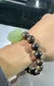 胖東來(lái)品質(zhì)保真文萊沉香手串沉水級男士佛珠手鏈和田玉貔貅檀香木 青玉貔貅+沉香10MM珠 曬單實(shí)拍圖