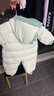 巴拉巴拉嬰兒羽絨服連體衣2025冬裝新款寶寶男童女童哈衣爬服加厚保暖萌趣 咖色小鴨子-白鴨絨 80 cm-充絨量82g 曬單實(shí)拍圖