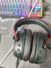 竹林?zhù)B玄武ZG2頭戴式耳機電競游戲專(zhuān)用2.4G無(wú)線(xiàn)藍牙有線(xiàn)type-c四模7.1音效一鍵聽(tīng)聲辨位長(cháng)續航降噪麥克風(fēng) 黑紅色官方標配（不含支架） 曬單實(shí)拍圖