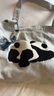 野獸派家居（tbh）野獸派帆布袋PANDA POMPOM熊貓系列手提袋全棉刺繡購物袋 熊貓嘭嘭 PANDA POMPOM 帆布袋 曬單實(shí)拍圖