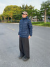 Columbia哥倫比亞男女無(wú)縫熱壓銀點(diǎn)拒水650蓬鴨絨保暖羽絨服WE6610 464亞太修身版型 遠山藍 L (180/100A) 曬單實(shí)拍圖