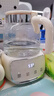 蘇泊爾（SUPOR）養(yǎng)生壺 燒水壺1L迷你養(yǎng)生杯 全玻璃 煮茶器 恒溫壺 家用煮茶熱水壺保溫全玻璃SW-10Y05Q 曬單實拍圖