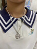 百年老鳯祥本命佛銀吊墜999純銀男女水滴款足銀掛墜大日如來(lái) 屬鼠---千手觀(guān)音(皮繩) 曬單實(shí)拍圖