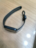 臣頌（CHENSONG）適用華為手環(huán)8/9/10/NFC版硅膠表帶 huawei band八九十代標準版智能運動腕帶 黑 曬單實拍圖