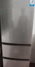 統帥（Leader）海爾冰箱出品小三門(mén)218升小型迷你家用超薄節能電冰箱宿舍租房家用不占地防串味BCD-218LLC3E0C9 BCD-218LLC3EZS9二級能效 曬單實(shí)拍圖