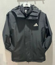 adidas拒水加絨內膽三合一連帽外套男女秋冬阿迪達斯官方輕運動(dòng) 黑色   M 曬單實(shí)拍圖
