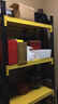艾維曼貨架置物架貨架倉儲貨架家用地下室貨架倉儲貨架庫房貨架超市貨架 黑黃套色-四層 加厚長(cháng)80*寬40*高200-每層200KG 曬單實(shí)拍圖