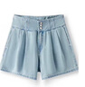 森馬（Semir）牛仔褲女寬松短褲chic百搭2025夏季高腰A字褲甜酷風109325122001 曬單實拍圖