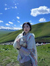 目丸民族風(fēng)連帽大披肩女彩色外搭針織云南圍巾旅游拍照披風(fēng)保暖斗篷潮 曬單實(shí)拍圖