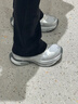 361°運動(dòng)鞋愛(ài)心女鞋秋季網(wǎng)面厚底復古休閑增高老爹鞋子女682536760-3 曬單實(shí)拍圖