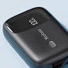 羽博（Yoobao）迷你自帶線(xiàn)充電寶3c認證10000毫安雙向快充大容量超薄小巧便攜移動(dòng)電源可上飛機適用蘋(píng)果華為小米 【黑色】【升級雙線(xiàn)版+20W/22.5W超級快充】 曬單實(shí)拍圖