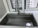 歐琳（OULIN）【國補立減15%】水槽大單槽洗菜盆廚房304不銹鋼納米手工洗碗槽 曬單實(shí)拍圖