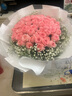幽客玉品鮮花速遞紅玫瑰花束表白送女友老婆生日禮物全國同城配送 52朵戴安娜花束 曬單實(shí)拍圖