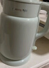 九陽(yáng)（Joyoung）熱水壺燒水壺電水壺 雙層壺體316L不銹鋼 一體無(wú)縫內膽 1.5L家用0膠水電水壺 K15FD-W115 曬單實(shí)拍圖