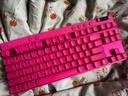 羅技（G）PRO X TKL RAPID/GPW RT快銀磁軸電競鍵盤(pán)  FPS/無(wú)畏契約/瓦羅蘭特 RT快速觸發(fā)（粉色） 曬單實(shí)拍圖