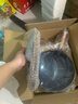 章丘鐵鍋正宗手工鍛打鐵鍋無(wú)涂層物理不粘鍋炒鍋老式家用炒菜鍋廚具輕音 2.0標準版古法烤藍 32cm 曬單實(shí)拍圖