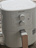飛利浦（PHILIPS）空氣炸鍋 大容量家用4L以上全自動(dòng)不用翻面海星底盤(pán)炸鍋 減少90%油脂 全自動(dòng)4倍速熱 易拆卸清洗 HD9200白色 4.1L 4倍速熱不用翻面 曬單實(shí)拍圖