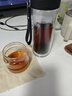 天喜（TIANXI）茶杯玻璃杯雙層茶水分離杯大容量便攜辦公室男士水杯禮物 曬單實拍圖