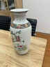 收藏天下景德鎮陶瓷器仿古粉彩花瓶客廳擺件酒柜玄關(guān)博古架電視柜瓷瓶擺設 九子攀桃松子瓶【單瓶】+底座37cm 曬單實(shí)拍圖