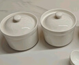 京東京造 燉盅【傳統(tǒng)瓦罐】陶瓷蒸蛋輔食帶蓋贈勺子 瓦罐450ML白色2只裝 曬單實(shí)拍圖