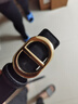 蒲戀女士皮帶時(shí)尚腰帶女2025新款褲腰帶褲帶配牛仔褲西裝懶人腰鏈裝飾 時(shí)尚簡(jiǎn)約百搭腰帶黑色 105cm 曬單實(shí)拍圖