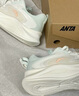 安踏漫步丨跑步鞋女款秋季2025新款輕質(zhì)網(wǎng)面透氣超輕減震運動(dòng)鞋 象牙白/淺霧灰-2 38 (女) 曬單實(shí)拍圖