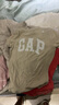 GAP男女裝2025純棉印花logo圓領(lǐng)修身短袖T恤美版856659 駝色 XS 美碼 S亞洲碼175/88A 曬單實(shí)拍圖